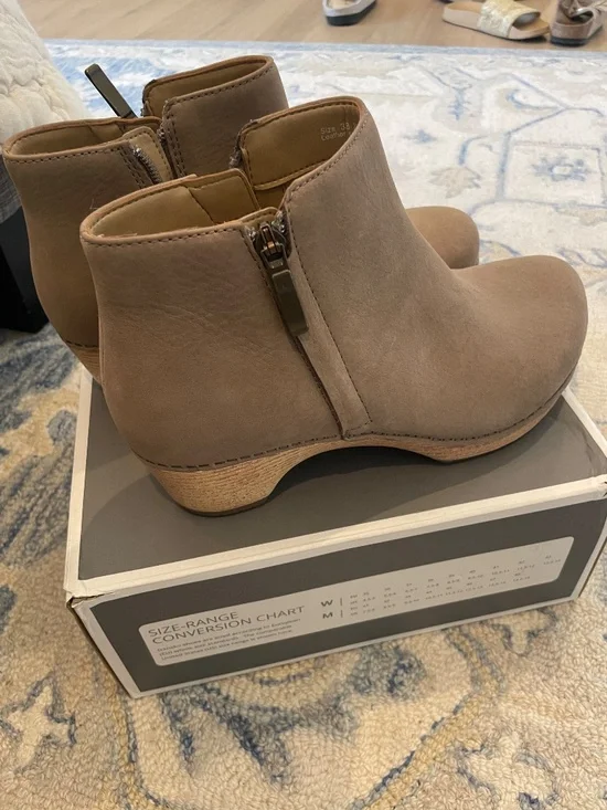 Dansko boots lizanne milled nubuck taupe - Picture 5 of 7